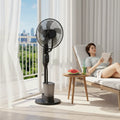 Household Ventilation Mist Fan Cooling Humidifying Home Fan for Indoor Daily Use