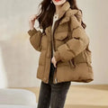 Short Cotton Jackets Loose Casual Padded Parkas Woman Cold Demi-season Korean Style Clothing Luxury Hot Quilted Coats for Women