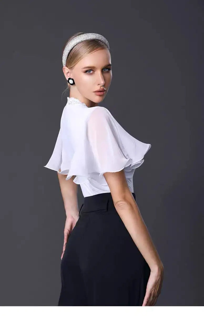 customized modern dance tops adult practice clothes women's clothing ballroom dance competition dresses